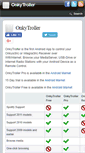 Mobile Screenshot of onkytroller.com